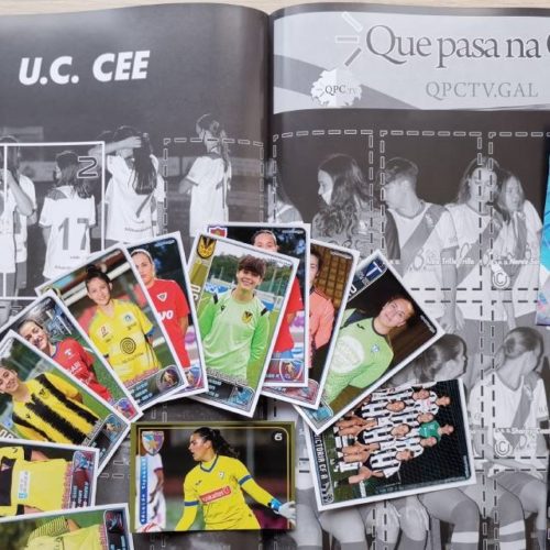 Presentado o primeiro Álbum de Cromos do Fútbol Feminino Galego