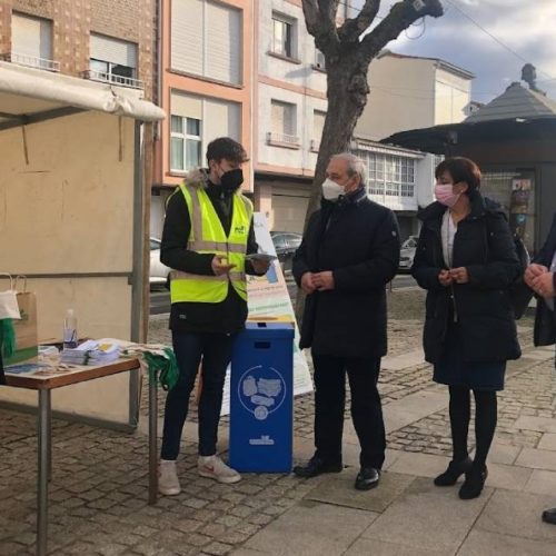 Monforte clausura unha carpa informativa sobre reciclaxe e separación de residuos