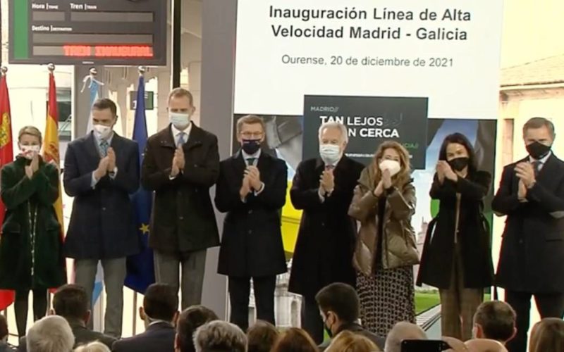 O día 21 comezan as viaxes comerciais do AVE a Galicia desde Madrid