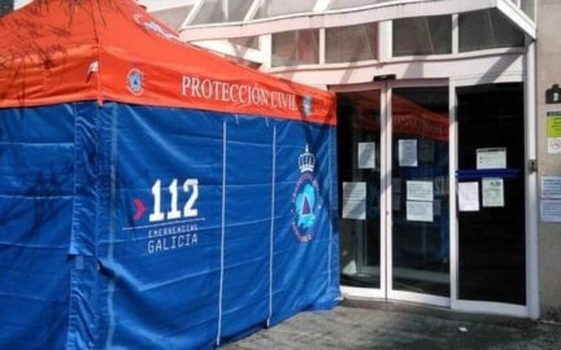 Protección Civil de Ponteareas conta cunha nova tenda de campaña