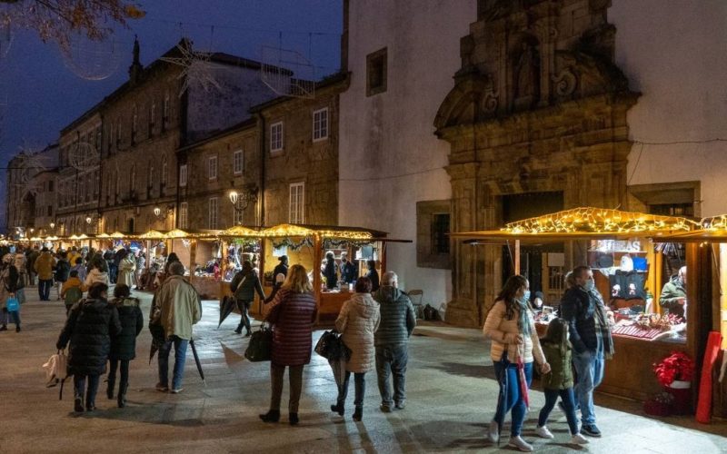 Máis dun millar de turistas visitaron Tui en decembro