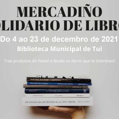 Mercadiño de Libros Solidarios en Tui