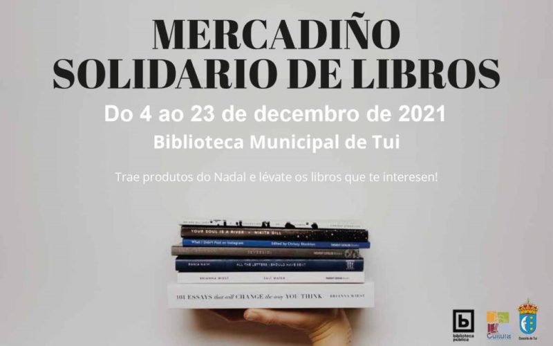 Mercadiño de Libros Solidarios en Tui