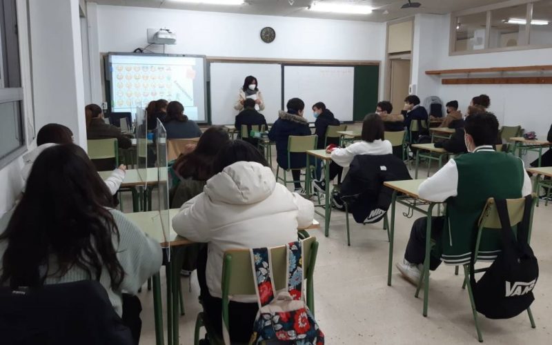 Talleres sobre prevención das condutas aditivas no IES A Sangriña de A Guarda