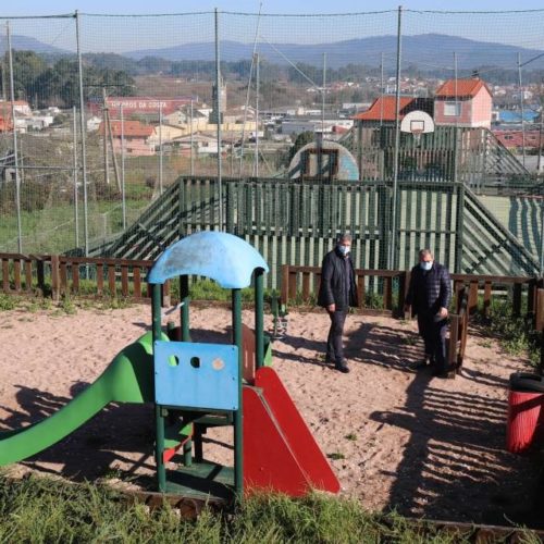 A Guarda investirá 48.000€ na mellora da Zona infantil e deportiva da Portela en Salcidos