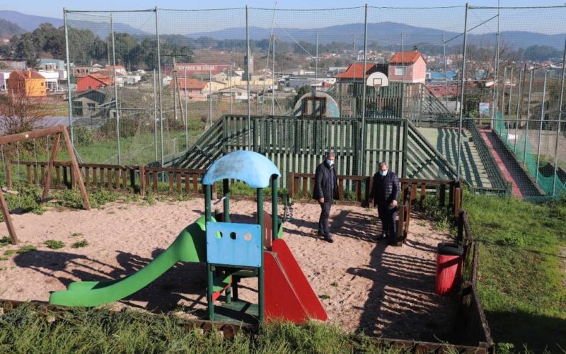 A Guarda investirá 48.000€ na mellora da Zona infantil e deportiva da Portela en Salcidos