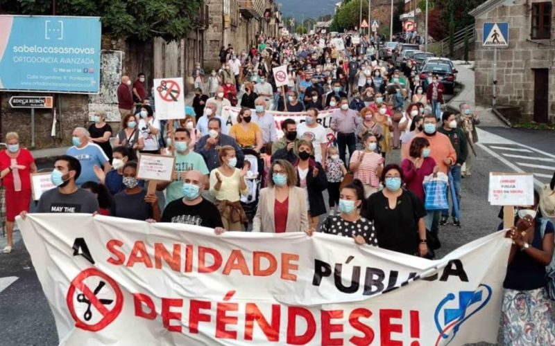 BNG denuncia que a Xunta peche os centros de saúde de Ponteareas e O Porriño