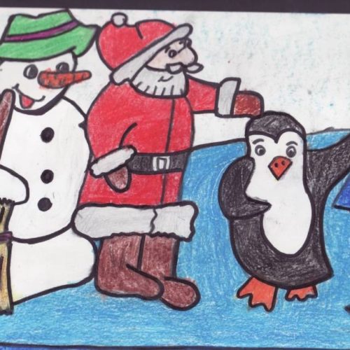 XLVI Certame de Debuxo Infantil sobre “O Nadal” en Begonte