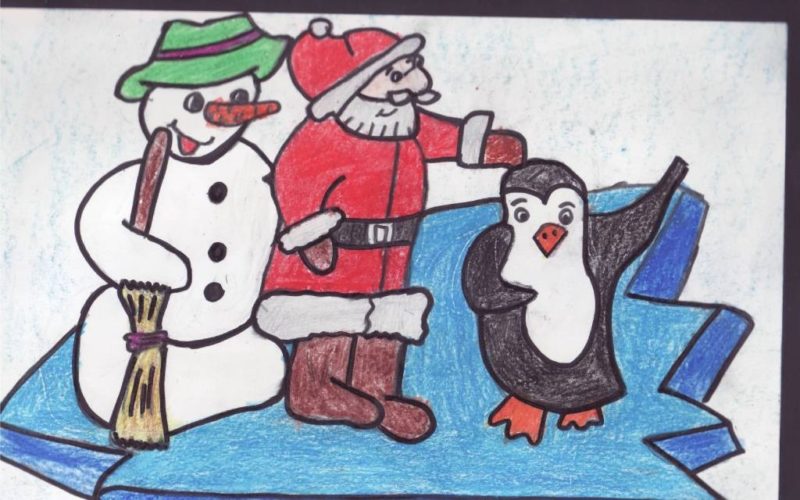 XLVI Certame de Debuxo Infantil sobre “O Nadal” en Begonte