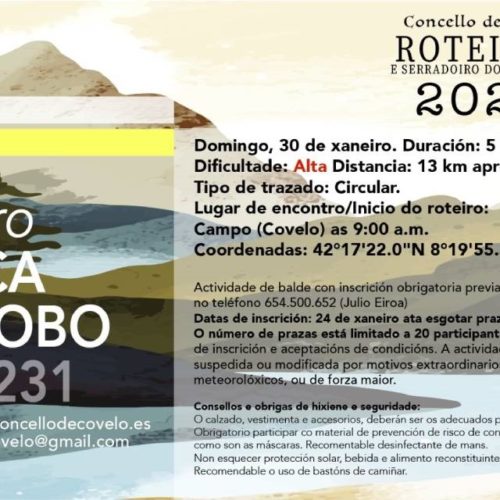 Sendeiristas visitarán Covelo para percorrer a Forca do Lobo