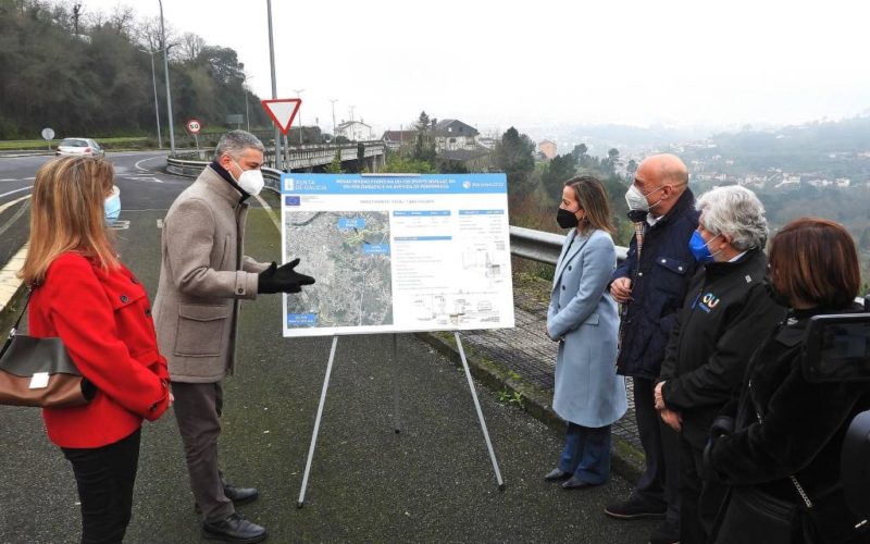 Licitación das obras nas estradas OU-105, OU-536 e na avenida de Ponferrada en Ourense