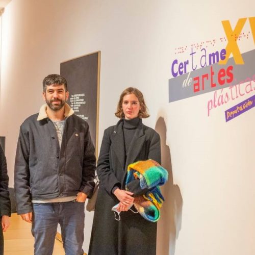 Andrea Dávila, primeiro premio do XVI Certame de Artes Plásticas