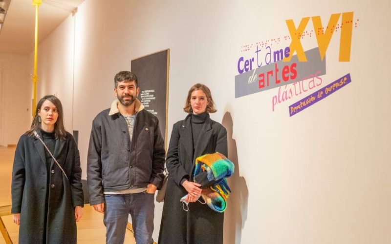 Andrea Dávila, primeiro premio do XVI Certame de Artes Plásticas