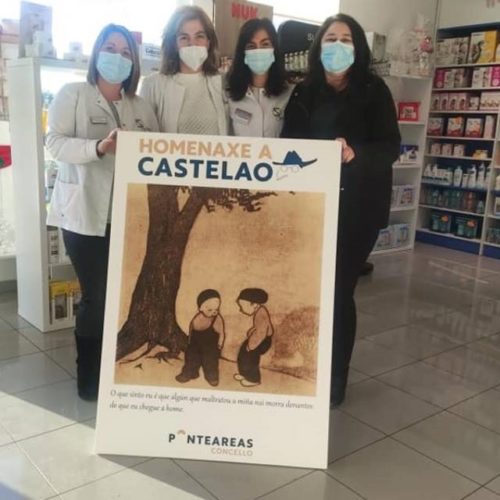 En Ponteareas gozar da exposición do mestre Castelao ten premio