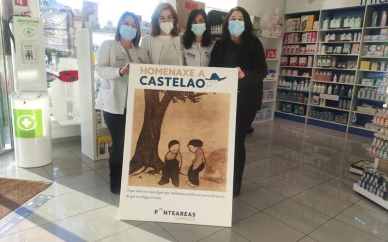 En Ponteareas gozar da exposición do mestre Castelao ten premio