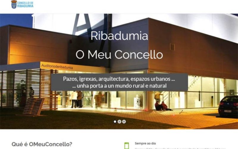 Concello de Ribadumia estrea nova sede electrónica