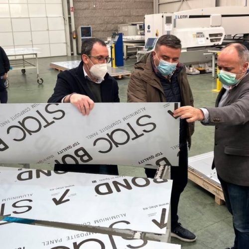 Sintonía entre a Zona Franca e a empresa Lema