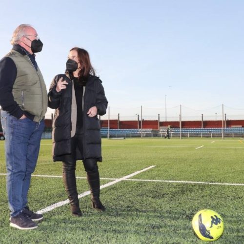 Alcaldesa Inés Rey destacou a calidade das instalacións da Cidade Deportiva Arsenio Iglesias na Coruña