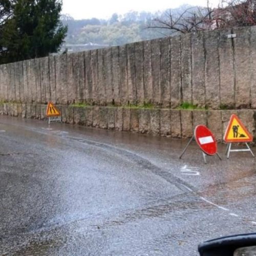 Obras de saneamento do Consorcio de Augas do Louro