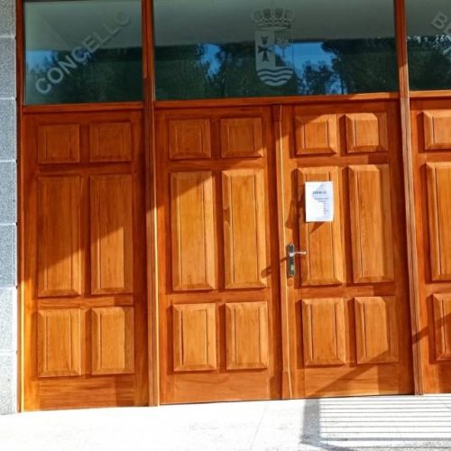 O consistorio de Beade (Ourense) permanece “totalmente pechado” en xornada laboral