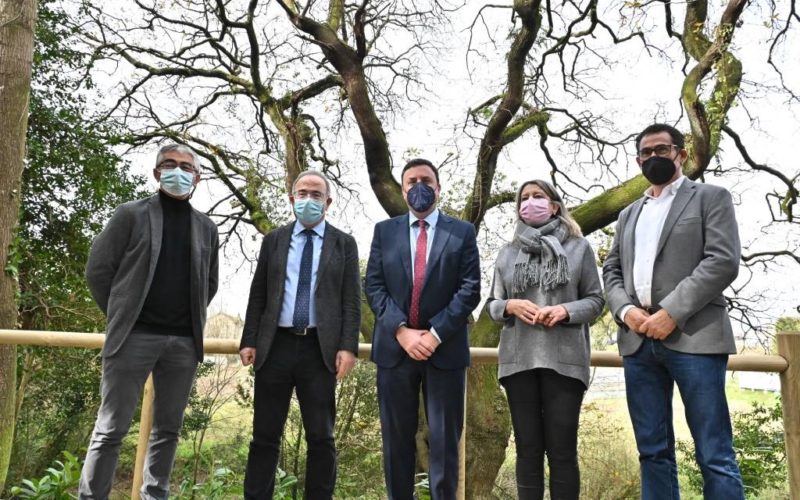 Deputación da Coruña apoia a candidatura do Carballo de Conxo como Árbore Europea do 2022