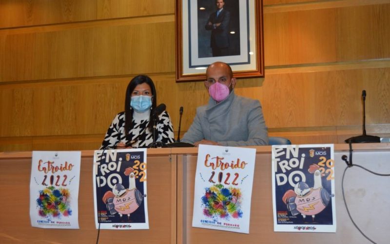 Entroido 2022 conxunto entre Mos e O Porriño