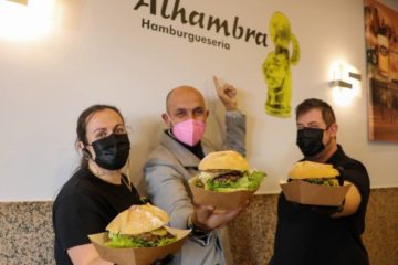 Unha hamburguesa porriñesa aspira a ser a mellor de España