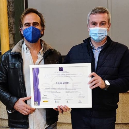 “Finca Briavi” da Cañiza consegue o distintivo SICTED de calidade turística