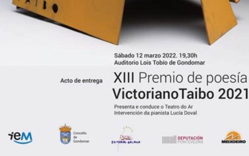 Acto de entrega do XIII Premio de Poesía Victoriano Taibo