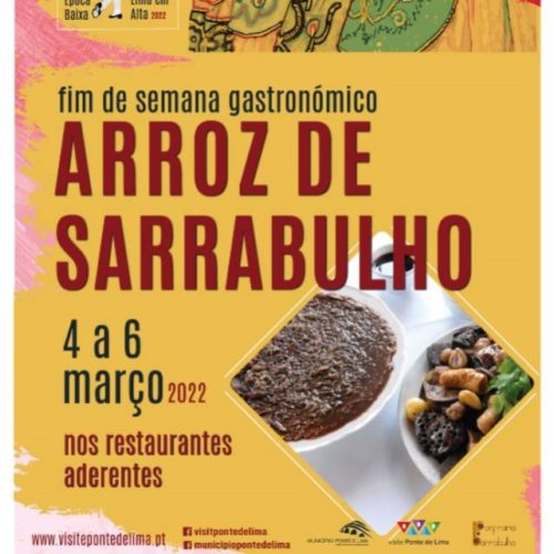 Fim de Semana Gastronómico nas comemorações do Dia de Ponte de Lima