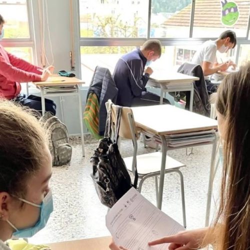 Escolares do Porriño deseñan o seu “Plan de Acción para o Futuro”