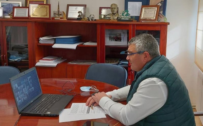 Rede de abastecemento de augas  en Ribadumia