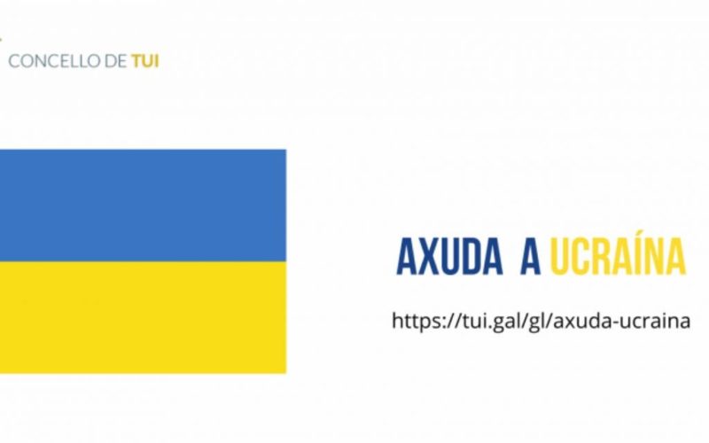 Tui habilita formulario na web para canalizar a axuda local á poboación ucraína