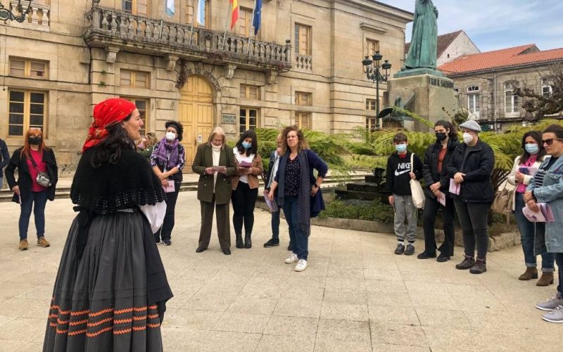 Roteiro teatralizado “Camiñando con elas” en Tui