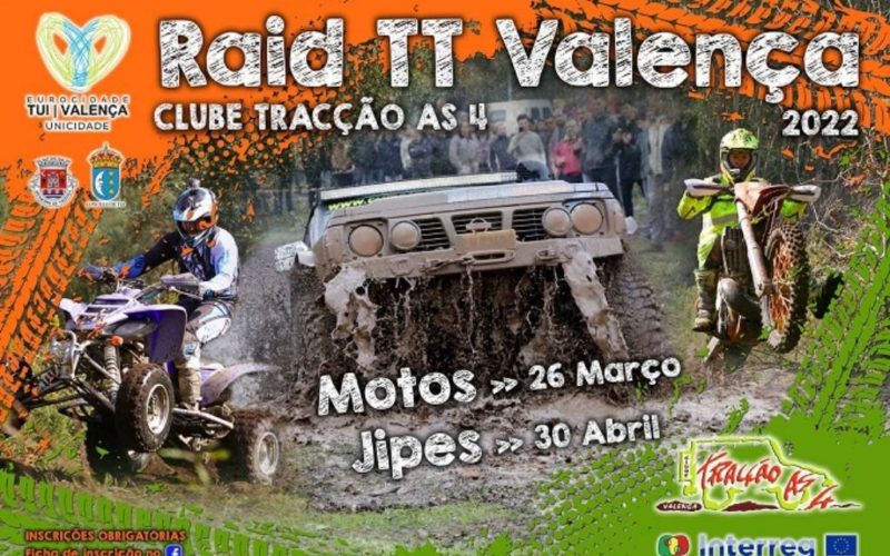 Aventura Todo o Terreno-Raid TT de Motas com pista de obstáculos em Valença