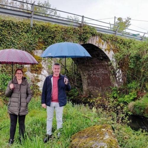 A Cañiza recuperará o entorno da antiga Ponte das Achas