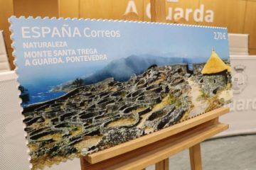 Correos presenta na Guarda o selo dedicado ao Monte de Santa Trega
