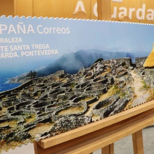 Correos presenta na Guarda o selo dedicado ao Monte de Santa Trega