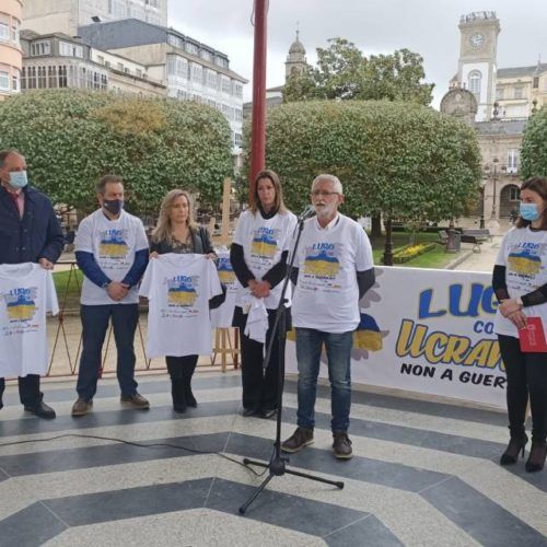 A CEL e a Federación Lucus Augusti impulsan a campaña #LugoconUcrania