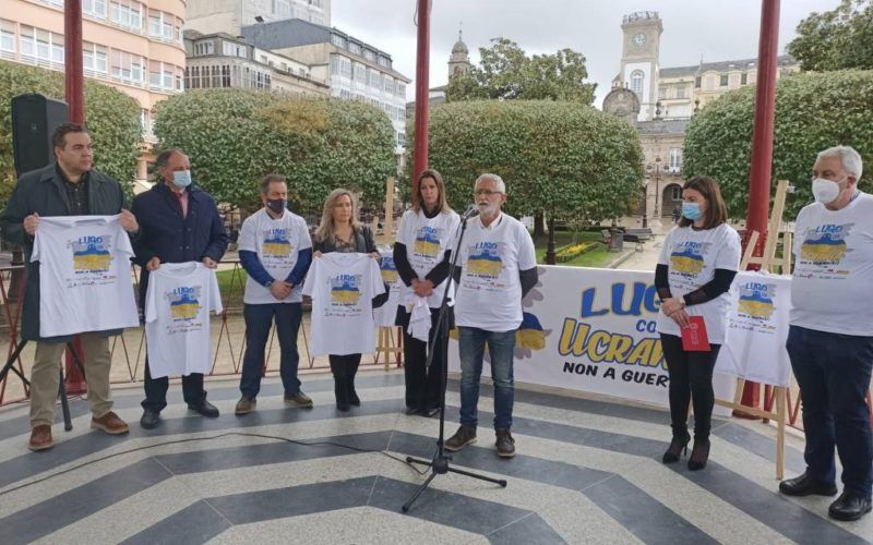 A CEL e a Federación Lucus Augusti impulsan a campaña #LugoconUcrania