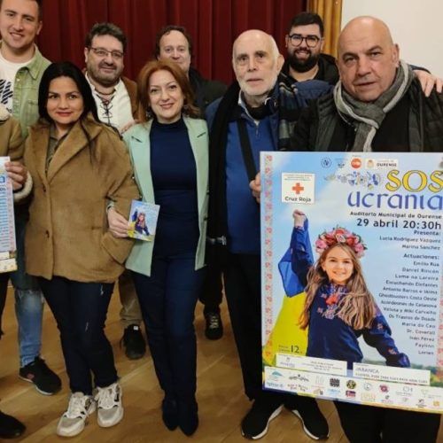 Gala a prol de Ucraína en Ourense