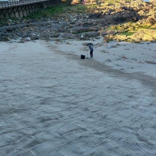 A Guarda pon a punto praias e sendeiros de cara á Semana Santa