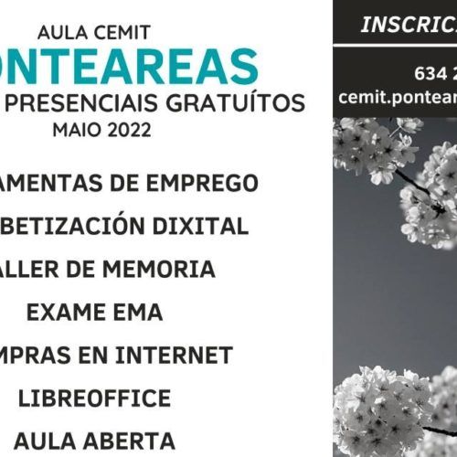 Cursos da aula CeMIT en Ponteareas