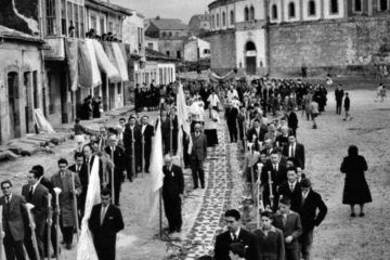 Alfombristas de Ponteareas participarán na Procesión do Viático de Pontevedra