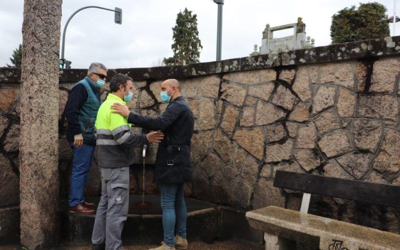 Restablecido o subministro da Fonte de San Sebastián no Porriño