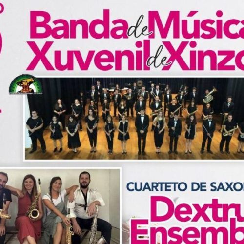 Banda de Música Xuvenil de Xinzo e Dextrum Ensemble únense no concerto “Cidades”