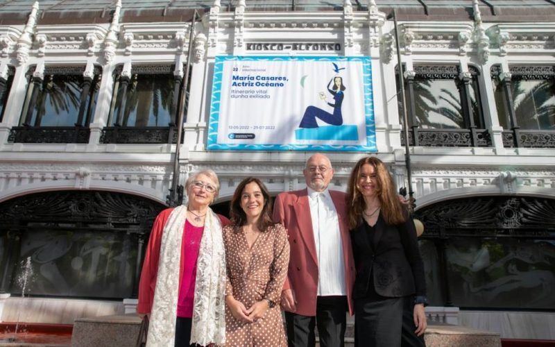 A Coruña abre ao público a exposición “María Casares, actriz océano”