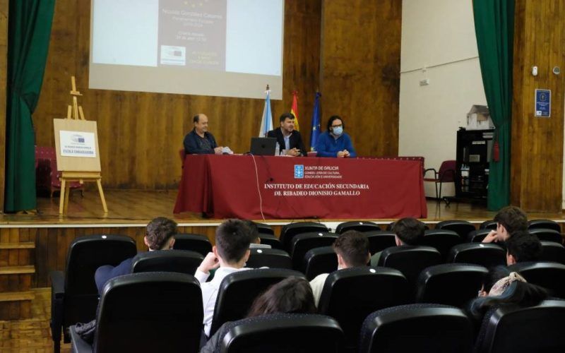 Día de Europa no IES Ribadeo