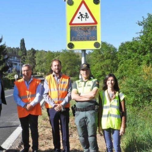 Mellora da seguridade viaria en Pereiro de Aguiar