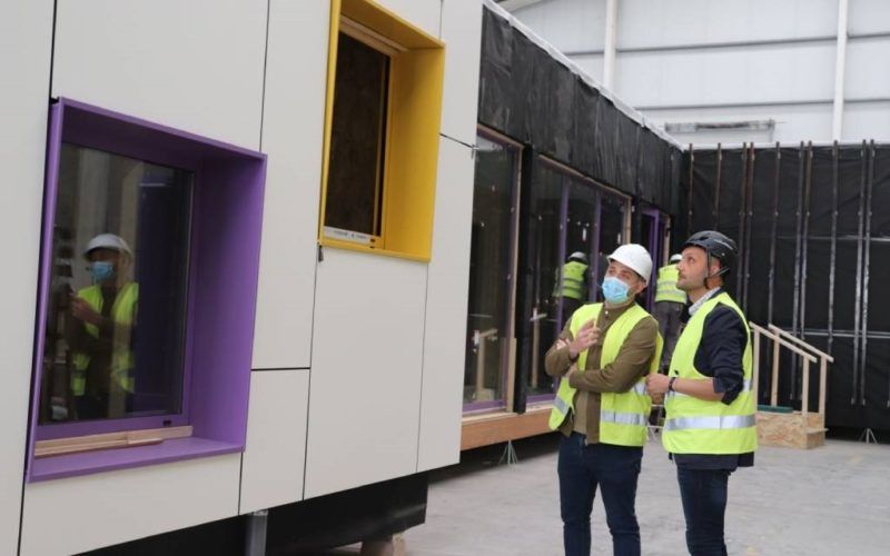 A primeira escola infantil en entramado lixeiro en 3D ten selo porriñés